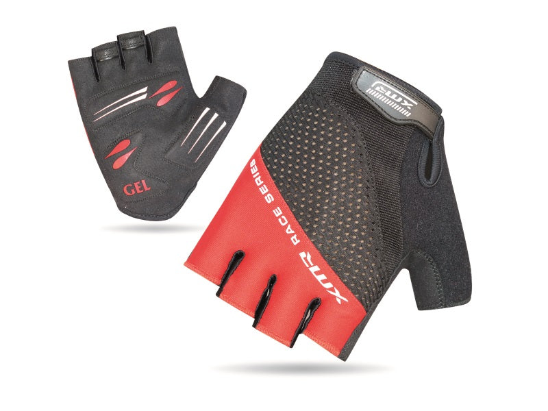 XMR Race Series Gel/Foam Gloves - Black/Red