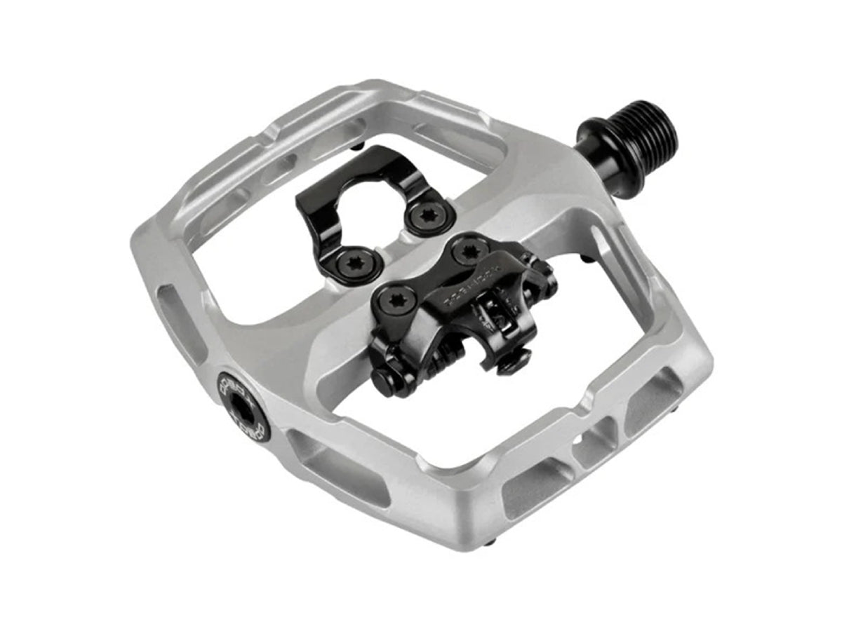 Xpedo Ambix Clipless Pedal (One Side SPD) - Silver