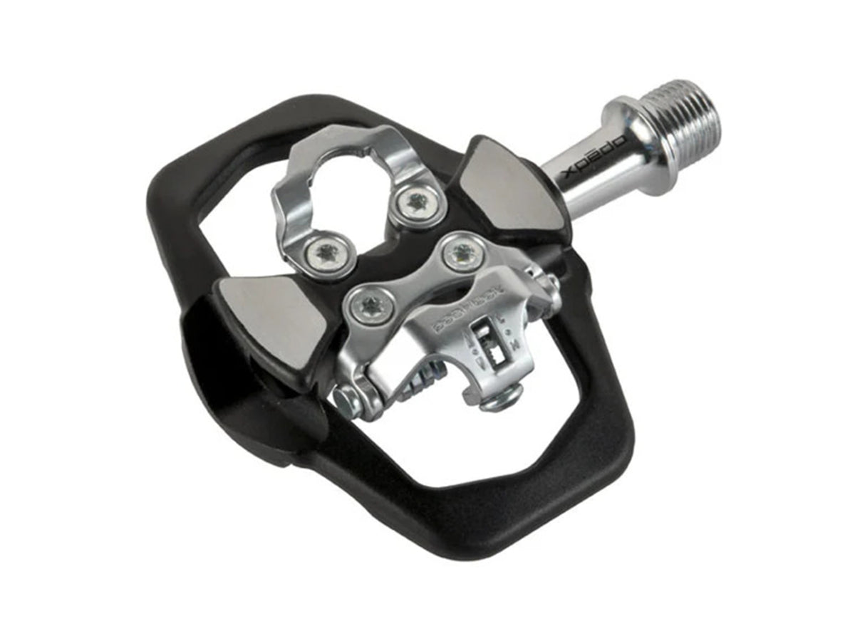 Xpedo TRVS Duo Clipless Pedal (One Side SPD) - Black