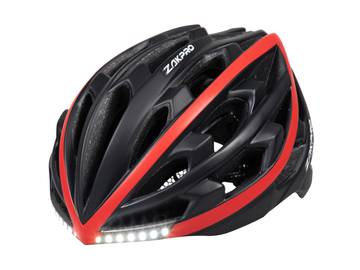 Zakpro Urban Series LED Helmet - Black